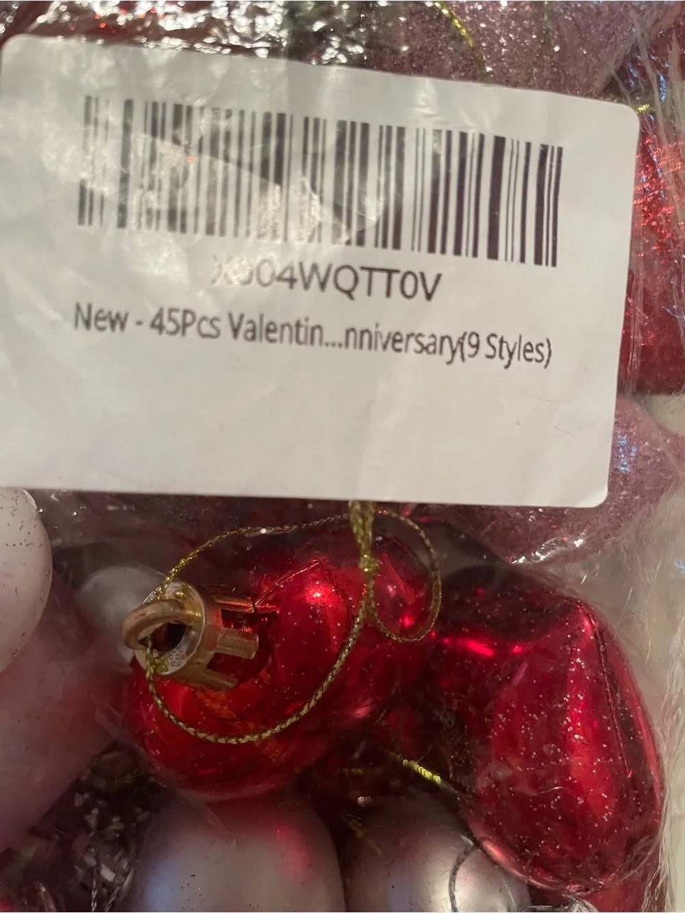Red Valentine Party Supply Pack - Home Party Supplies Huge Bundle NWT
